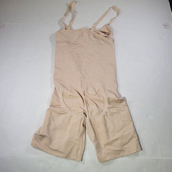 CurvEEZ Gloss Nude Comfort Evolution Full Body Shaper Size 2XL - Picture 4 of 4